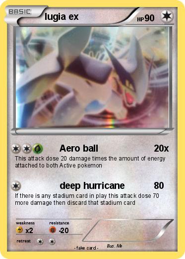 Pokemon lugia ex