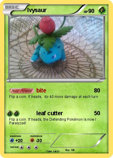 Pokemon lvysaur