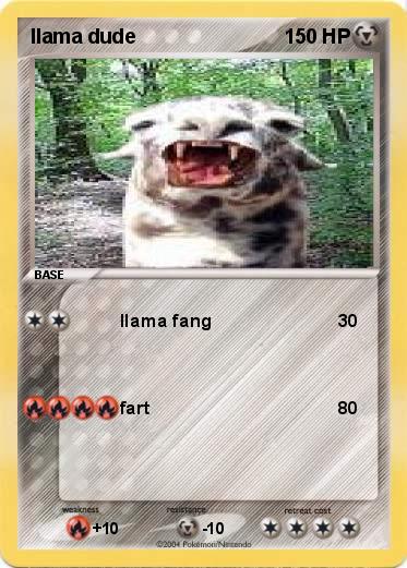 Pokemon llama dude