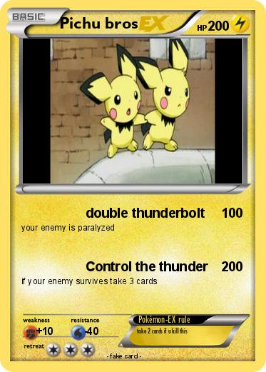 Pokemon Pichu bros