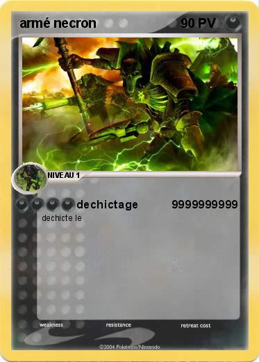 Pokemon armé necron