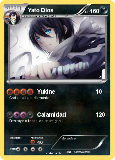 Pokemon Yato Dios