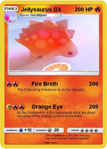 Pokemon Jellysaurus GX
