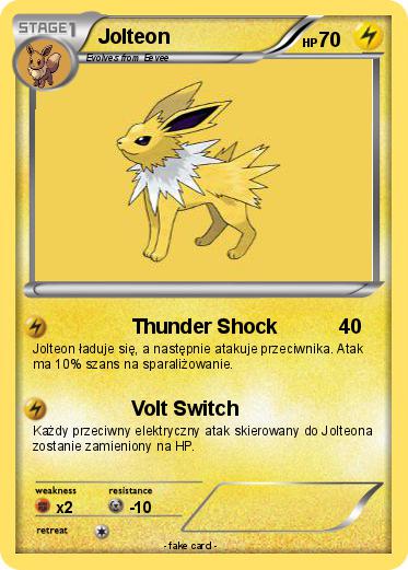 Pokemon Jolteon