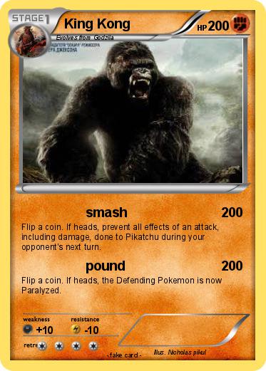 Pokemon King Kong