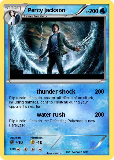 Pokemon Percy jackson