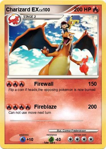 Pokemon Charizard EX