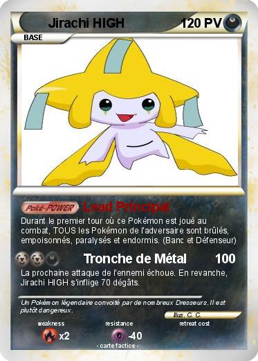 Pokemon Jirachi HIGH