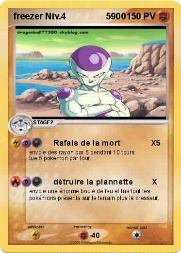 Pokemon freezer Niv.4                5900