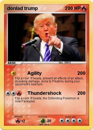 Pokemon donlad trump