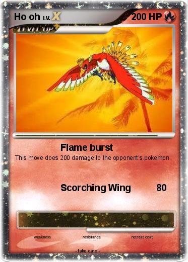 Pokemon Ho oh