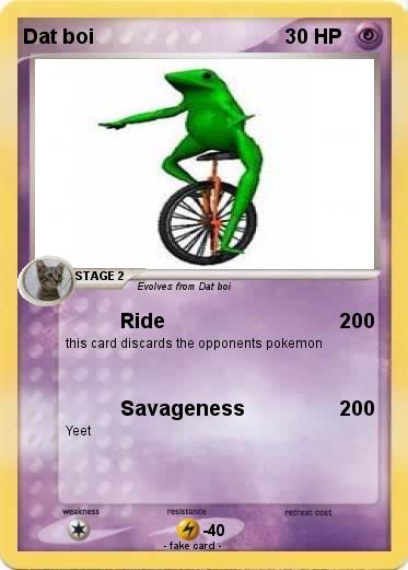 Pokemon Dat boi
