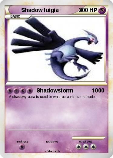 Pokemon Shadow luigia             3                               3                                                                                                                                                                          3                         