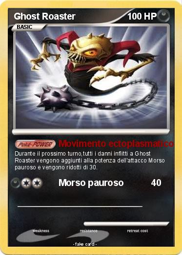 Pokemon Ghost Roaster