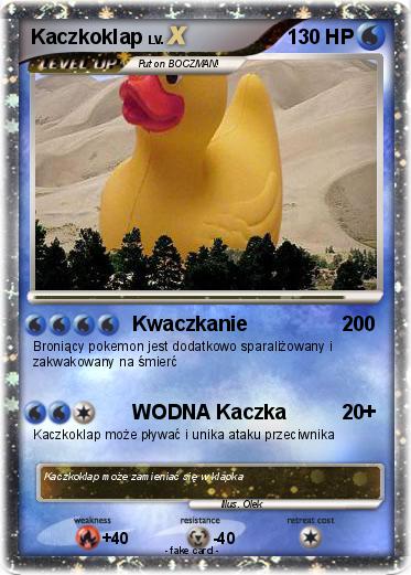 Pokemon Kaczkoklap