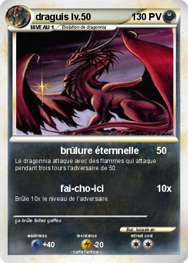 Pokemon draguis lv.50