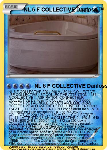 Pokemon NL 6 F COLLECTIVE Danfoss ™