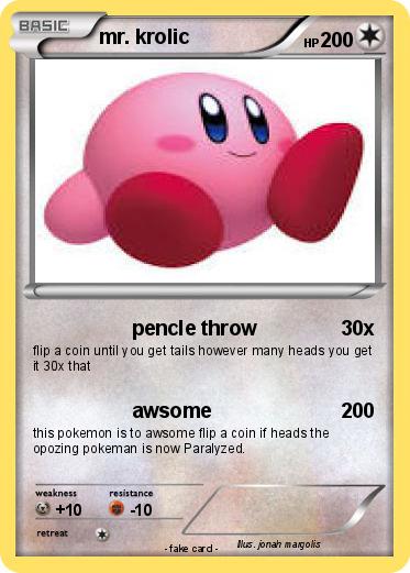 Pokemon mr. krolic