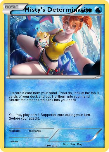 Pokemon Misty's Determination