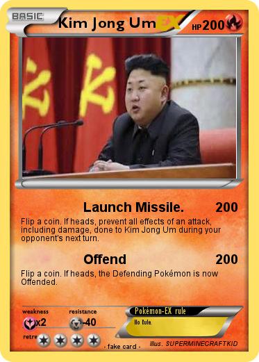 Pokemon Kim Jong Um