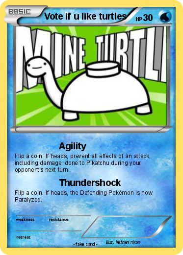 Pokemon Vote if u like turtles