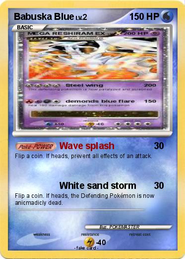 Pokemon Babuska Blue
