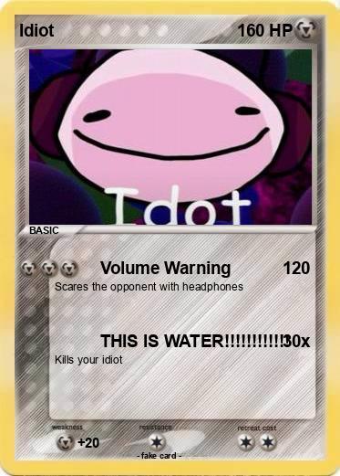 Pokemon Idiot