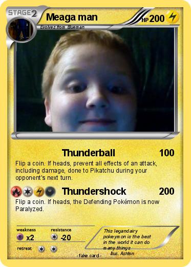 Pokemon Meaga man