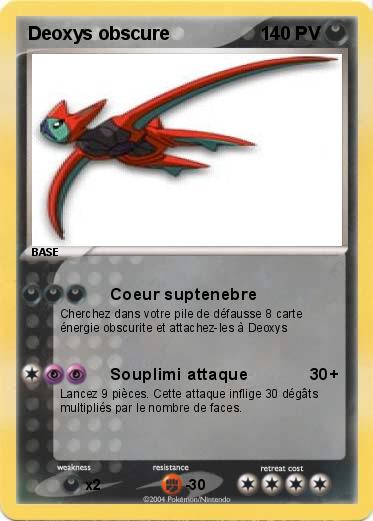 Pokemon Deoxys obscure 