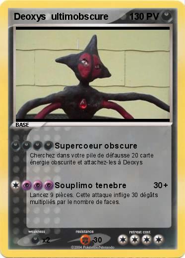 Pokemon Deoxys  ultimobscure 