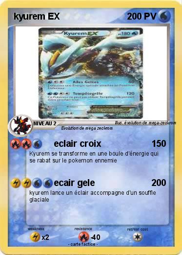 Pokemon kyurem EX