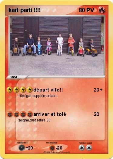 Pokemon kart parti !!!!