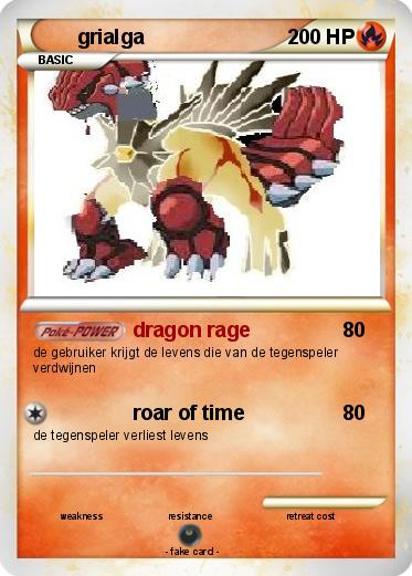 Pokemon grialga