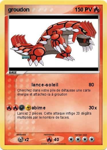 Pokemon groudon