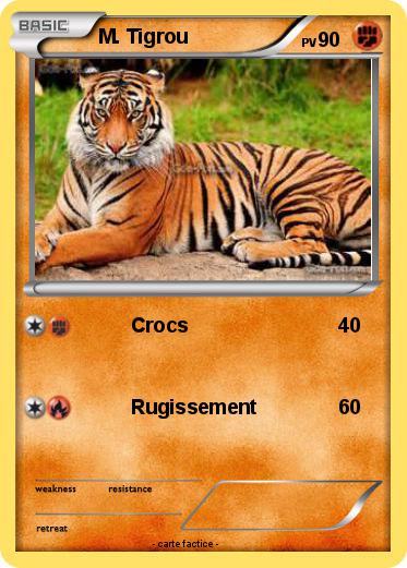 Pokemon M. Tigrou