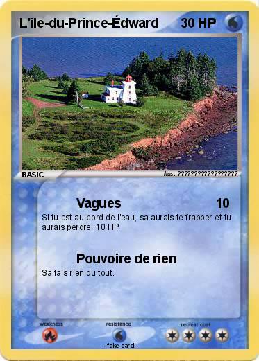 Pokemon L'île-du-Prince-Édward