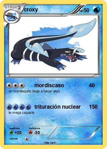 Pokemon croxy