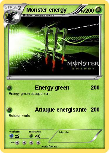 Pokemon Monster energy