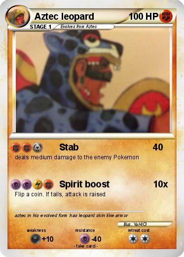 Pokemon Aztec leopard