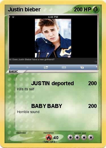 Pokemon Justin bieber