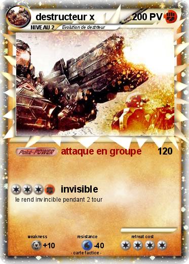 Pokemon destructeur x