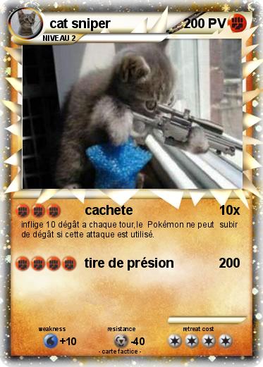 Pokemon cat sniper