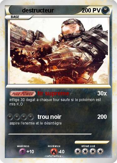Pokemon destructeur