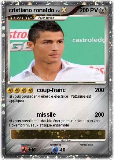 Pokemon cristiano ronaldo