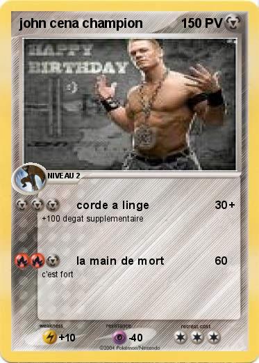 Pokemon john cena champion