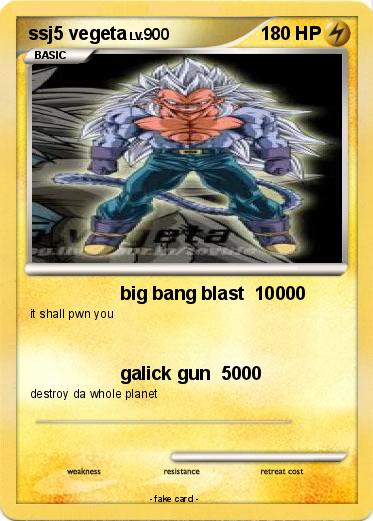 Pokemon ssj5 vegeta