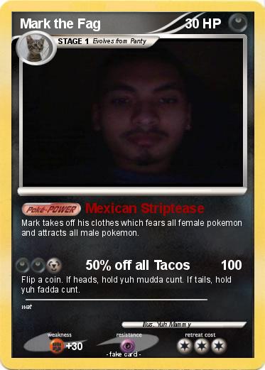 Pokemon Mark the Fag