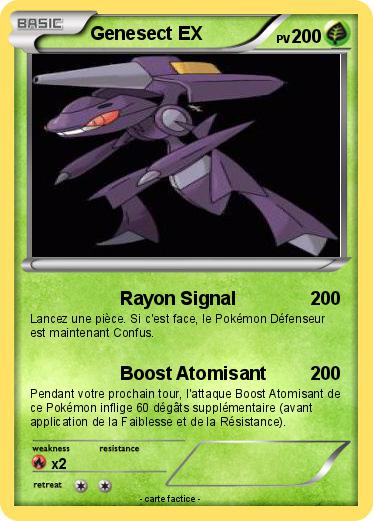 Pokemon Genesect EX