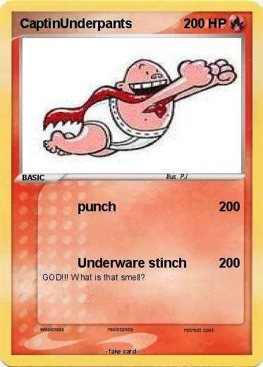 Pokemon CaptinUnderpants