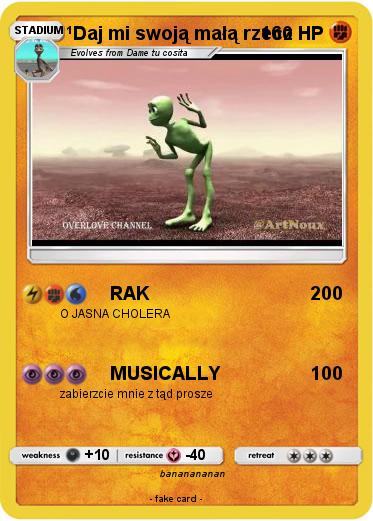 Pokemon Daj mi swoją małą rzecz